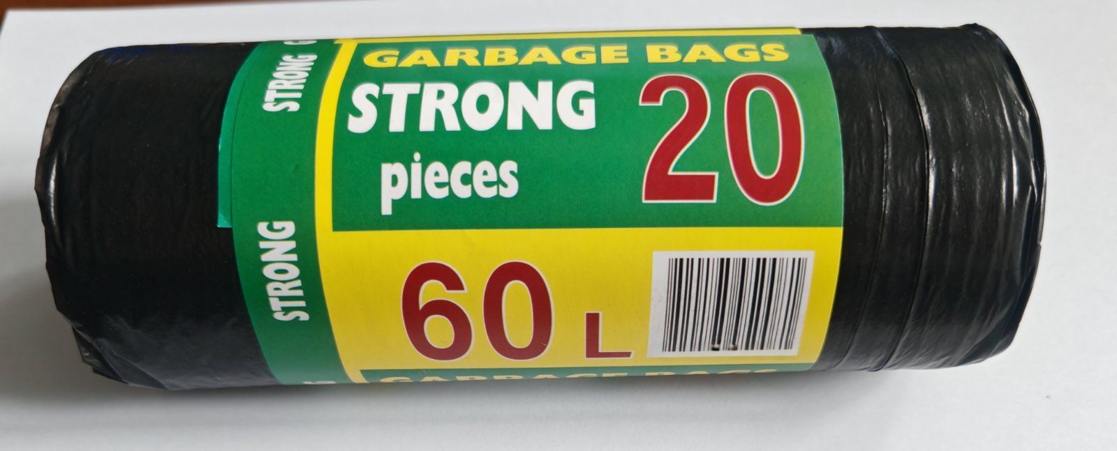 Мішки для сміття "ENERGO-PLAST" 60л, 20шт., 18мкм